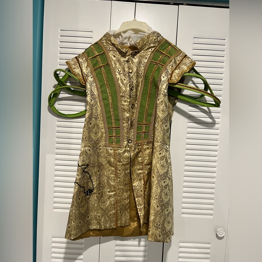 Green and Gold Royal Tunic